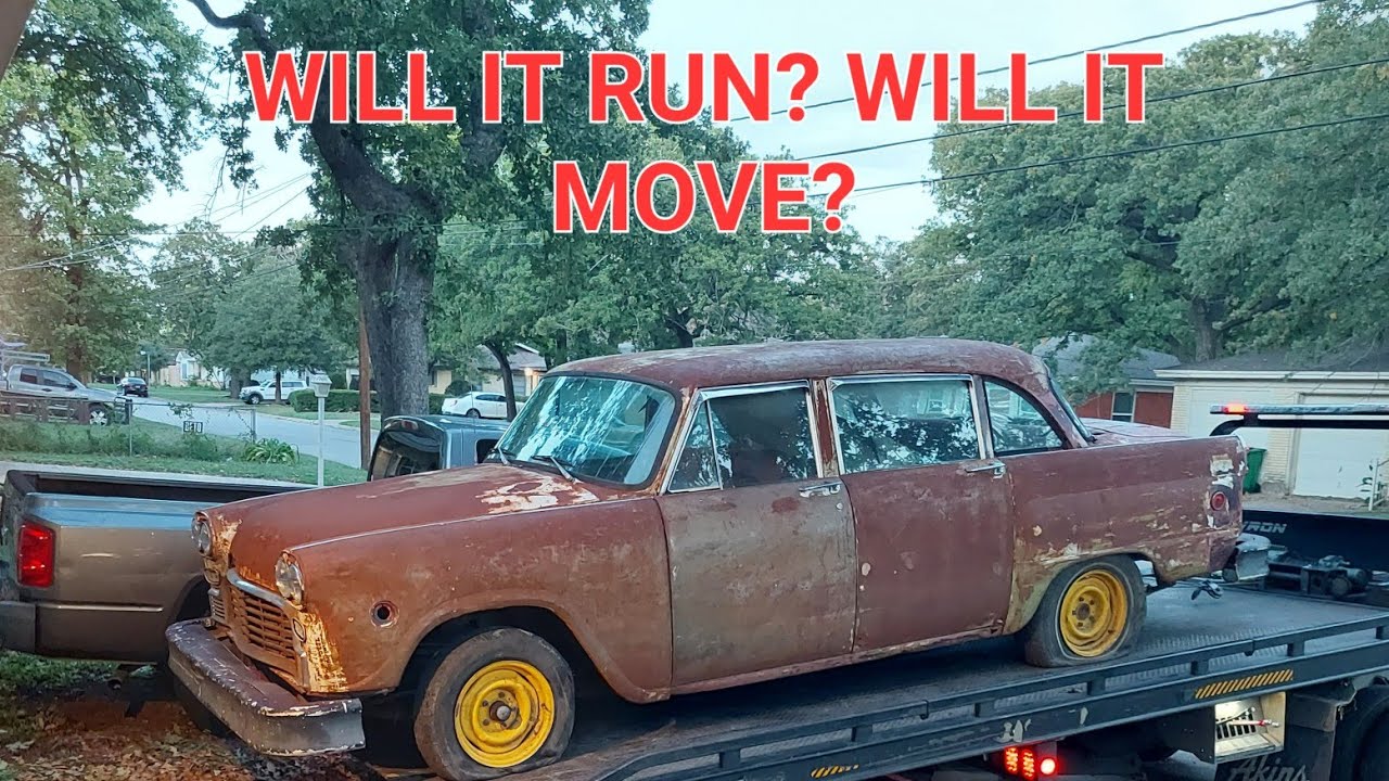 old car will it run? will it move? YouTube