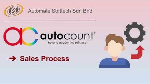 HOW TO PERFORM SALES PROCESS-QUOTATION, DO, INVOICE, A/R PAYMENT (AUTOCOUNT ACCOUNTING V2)