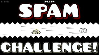 222 Clicks Spam Challenge In Geometry Dash