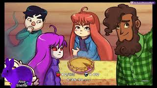 Multi Stream Test. Purple Bunny Girl Plays Celeste Again