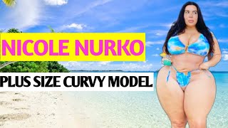 Nicole Nurko | Biography | American Plus Size Curvy Model | Instagram Star | Model Fashion