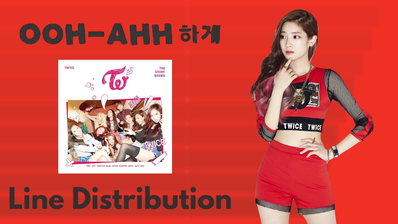 TWICE - THE STORY BEGINS Album Line Distribution | Dubu Twice 