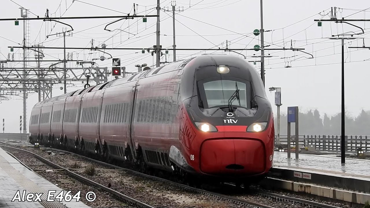 TRENI IN ARRIVO & PARTENZA A VENEZIA SANTA LUCIA