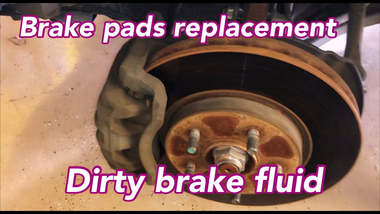 20072012 Acura RDX brake Pad replacement and bleeding brake fluid