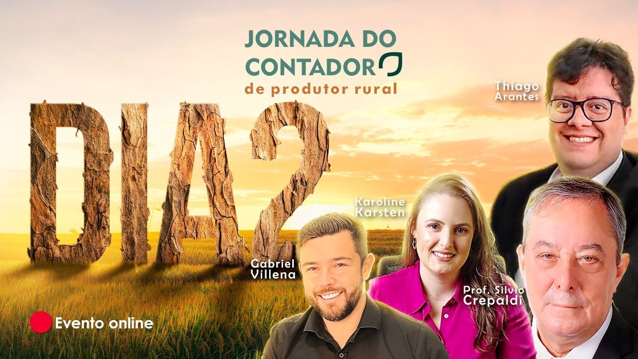2º DIA - 19h - Controladoria Rural - Prof. Thiago Arantes