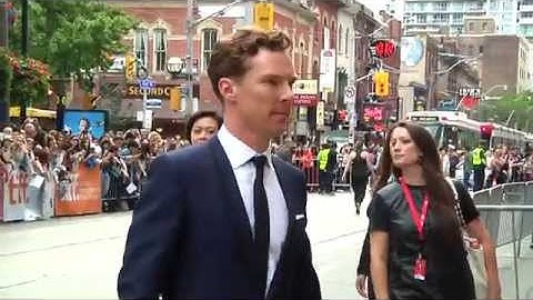 The Imitation Game: Benedict Cumberbatch TIFF Movie Premiere Gala Arrival | ScreenSlam