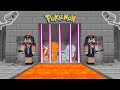 CHARMANDER Y SQUIRTLE PRESOS (MINECRAFT PRISON ESCAPE!)