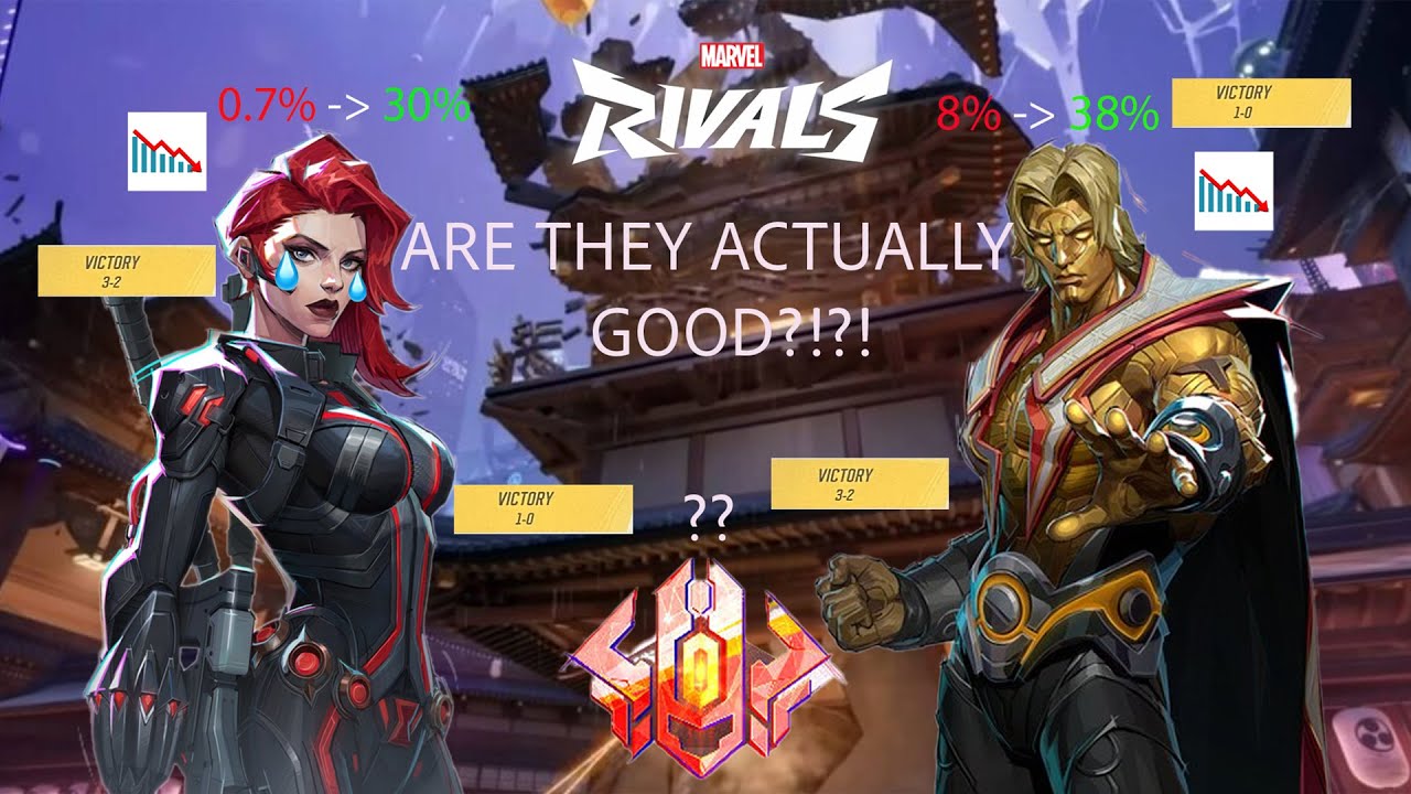Are These Characters Usable In Ranked Marvel Rivals??