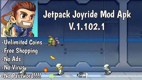 Jetpack Joyride Mod Apk V.1.102.1 | Unlimited Money