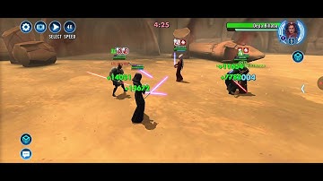[3v3] Traya/Nihilus/Savage (2% dmg) vs. JMM/Shaak/Depa (15% HP): 57 banners
