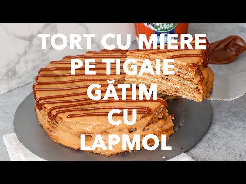 Video: Tort Cu Miere într-o Tigaie