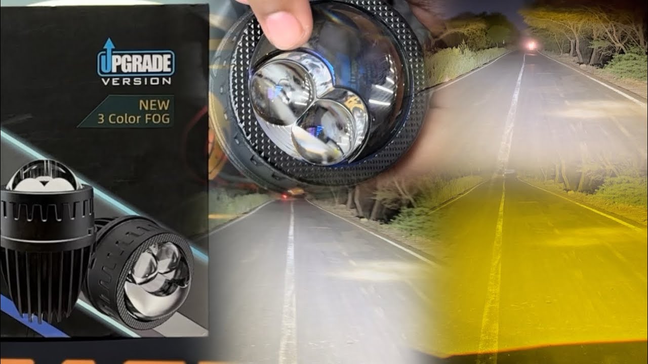 Most Advance 2 inch Projector. Abb Bike fitting me b 😎.. Contact Sam ...