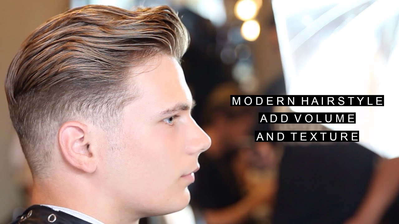 Short Modern Hairstyle  Add Volume and Texture w/ Vent 
