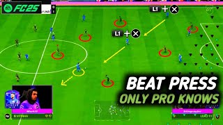 The Techniques why Pros always win the ball easily and have steady build ups FC25