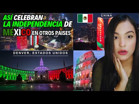 ¡Así CELEBRAN la INDEPENDENDIA de MÉXICO en TODO el MUNDO! 🇲🇽 🌎| 😲 **Extranjera reacciona**😲