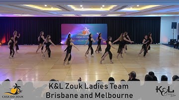 Casa do Zouk 2018  K&L Zouk Ladies Team Brisbane and Melbourne