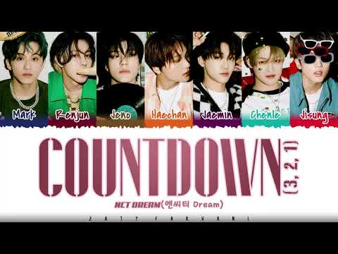 NCT DREAM - &rsquo;COUNTDOWN (3, 2, 1)&rsquo; Lyrics [Color Coded_Han_Rom_Eng]