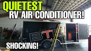 CRAZY RESULTS! ADDING FURRION Chill 15.5btu RV AC to Cargo Trailer! Part 2