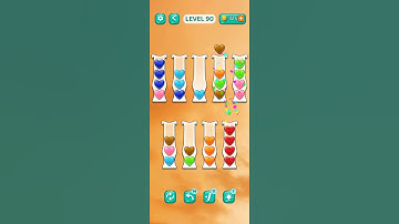 Ball Sort Level 90 solution,    Ball Sort Puz - Color Game, Playvalve, All levels, playlist