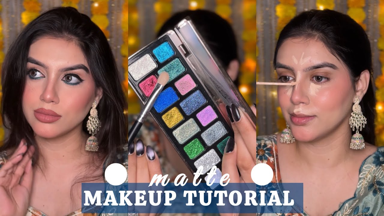 self party makeup tutorial in detail📝🖤✨