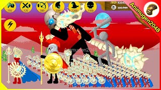 NEW CHALLENGE ATTACK UNDEAD FINAL BOSS ZOMBIE x9999 ARMY | Stick War Legacy Mod VIP | Animugen2048