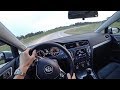 2017 Volkswagen Golf Alltrack TSI SE Manual Wagon - POV Driving Impressions (Binaural Audio)