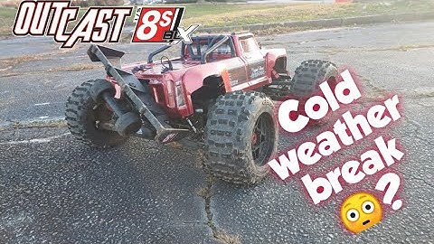 Arrma Outcast 8s Quick Run and Break 😳