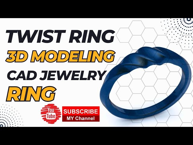 How To MAKE Twist Ring in Matrix 9 | twist ring | twisted ring design | class=