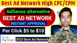 Best High Paying Google Adsense Alternatives Secret 2023 |  best ad network | adsense alternative