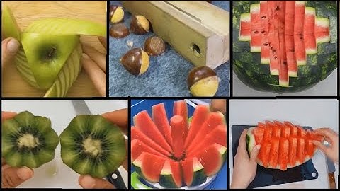 How To Slice Every Fruit | Method Mastery | Fruit Cutting Skills | Amazing Fruits Cutting Skills