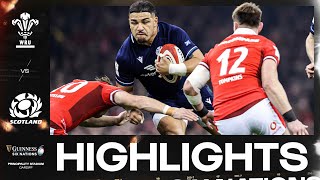 Highlights Wales V Scotland 2024 Guinness Mens Six Nations Rugby