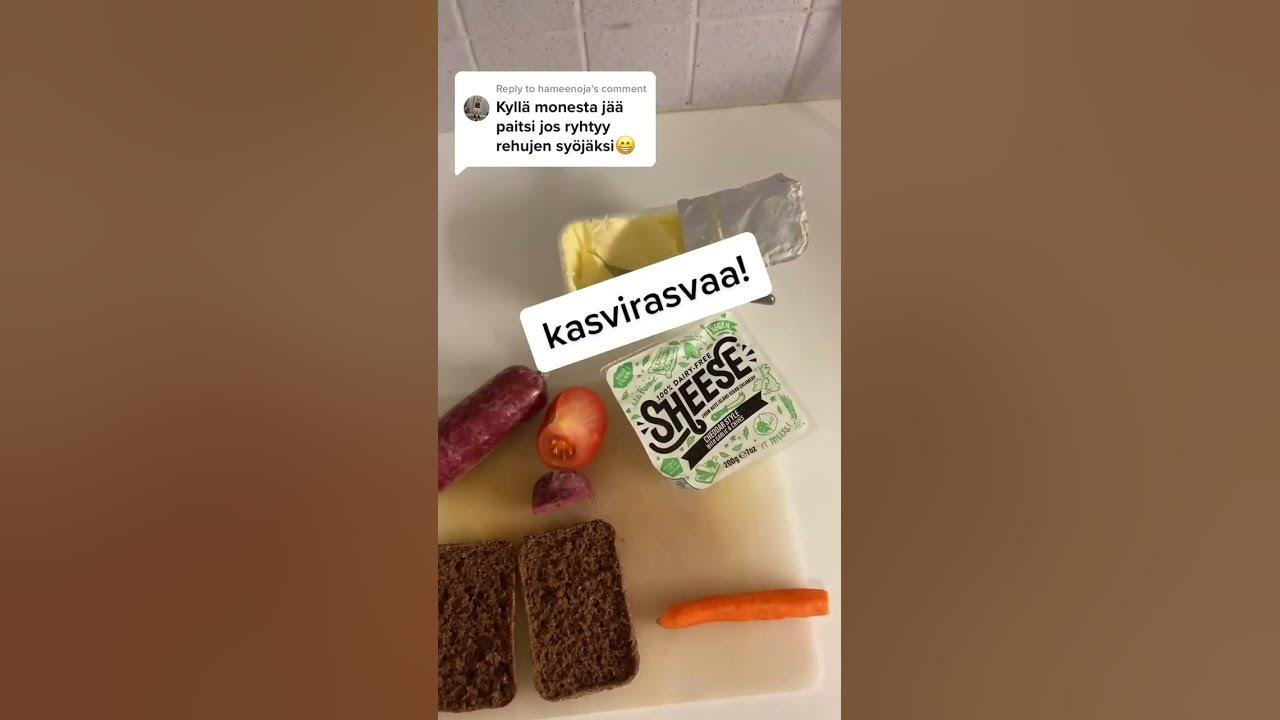 Vegaanijuusto ja meetvursti? - YouTube