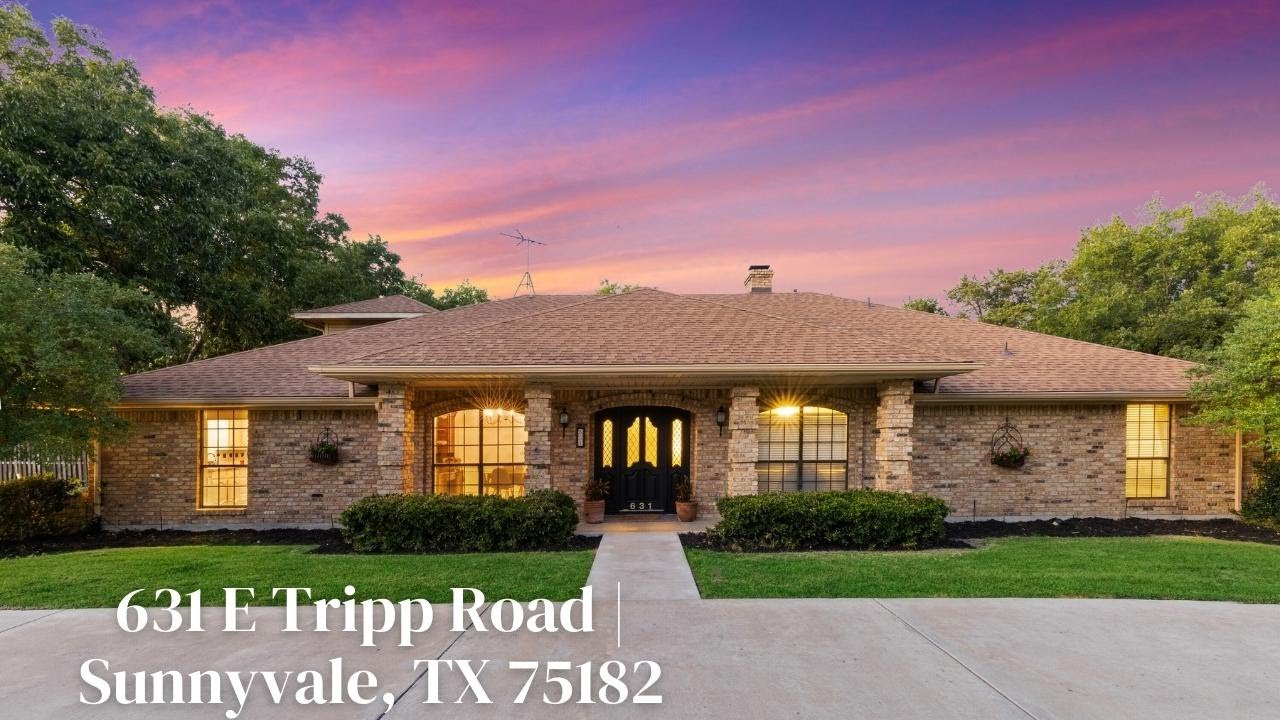 631 E Tripp Road Sunnyvale, TX 75182 YouTube