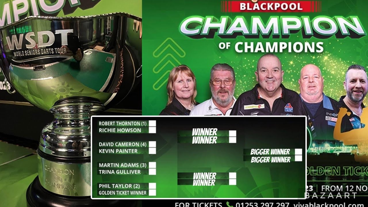 Champion Of Champions Predictions - Darts Moves Onto Channel - YouTube