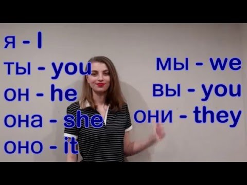 I, you, he, she, it , we, they Английский язык для начинающих English Урок / Занятие №2