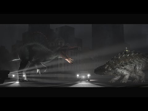 SFM Ankylosaurus VS Spinosaurus