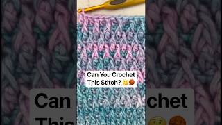 This Crochet Stitch Looks HARD… But It’s EASY! 😍🧶 Alpine Stitch Crochet Tutorial