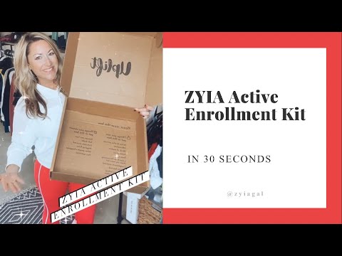 ✚ ✚ ✚ ZYIA Active Enrollment Kit - in 30 Seconds! ✚ ✚ ✚