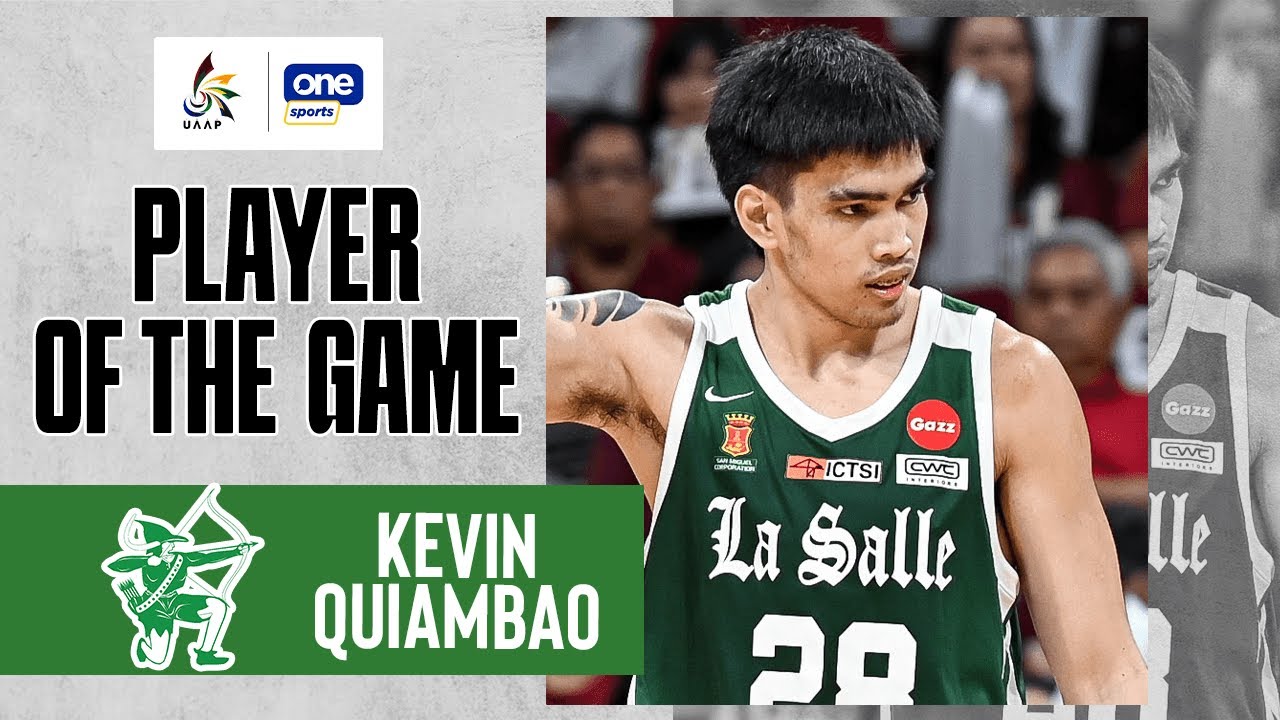 MVP Kevin Quiambao DELIVERS 22 PTS for DLSU vs. UP 💥 | UAAP SEASON 87 MEN'S BASKETBALL | HIGHLIGHTS