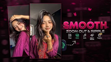 Smooth Ripple and zoom out effect In Mobile | Alight Motion Tutorial