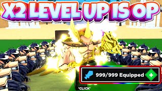 Unlocking the NEW Update 10 Global Mission - x2 LevelUp Gamepass is Too OP - Gamepass Giveaway Event
