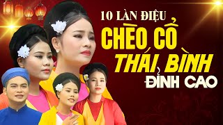 10 làn điệu chèo cổ rất hay và đặc sắc do các nghệ sĩ chèo Thái Bình biểu diễn