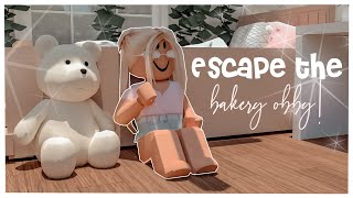 Escape The Bakery Obby | Roblox