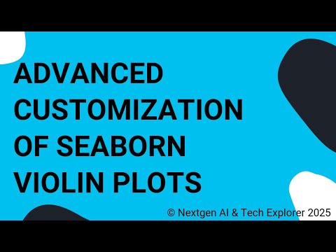 Advanced Customization of Seaborn Violin Plots