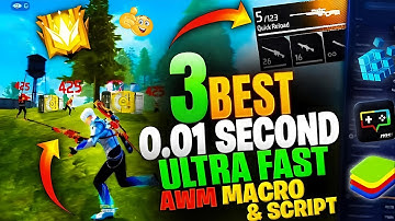 Top 2 Best Ultra Fast Double Sniper Switch Macro Settings For Free Fire PC BlueStacks 5 MSI 5