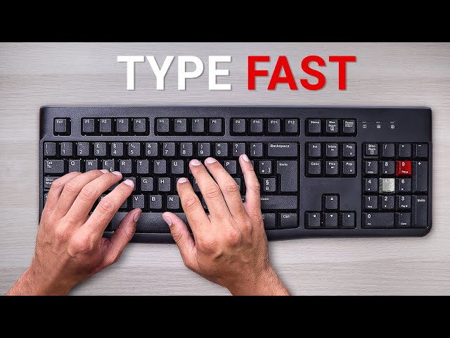 How to Type Faster (Can You Really Learn to Type Faster?) - The Flexible  Professional