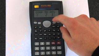 Casio fx-82MS: Degrees, Radians and Gradians