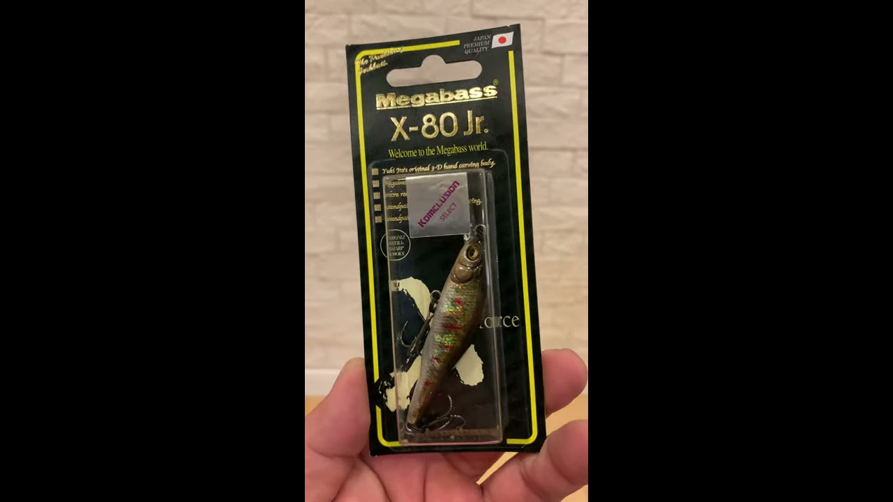 ルアー　まとめ売り　※バス釣り 最近買ったバスルアー「メガバス x-80Jr.」コンクルージョン