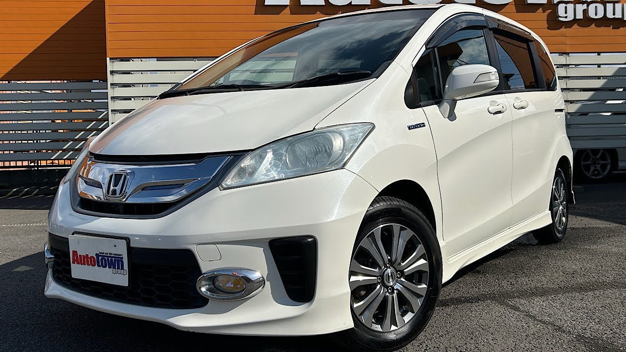 【レビュー】フリードハイブリッド/2012年式/グレード:ジャストセレクション6人/内外装&走行チェック/車体番号下3桁581