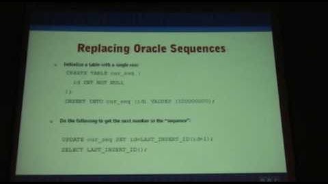 Migration From Oracle to MySQL : An NPR Case Study
